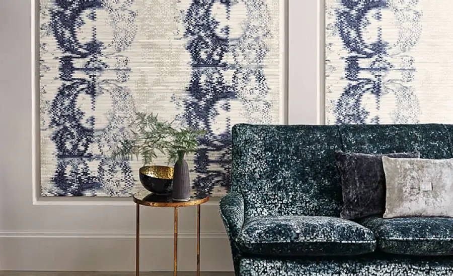Romo Black Papiro Wallpaper